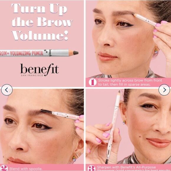 Benefit Gimme Brow + Volumizing Pencil Fiber Eyebrow Pencil - Picture 5 of 9